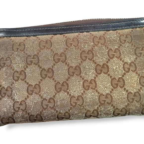 Gucci Wallet, GG Canvas Bamboo Tassel Zip Around Wallet - Picture 3 of 16